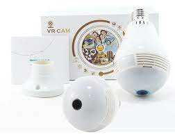 VR CamCâmera Lampada Wi-Fi Panorâmica LED 360 - Imagem 3
